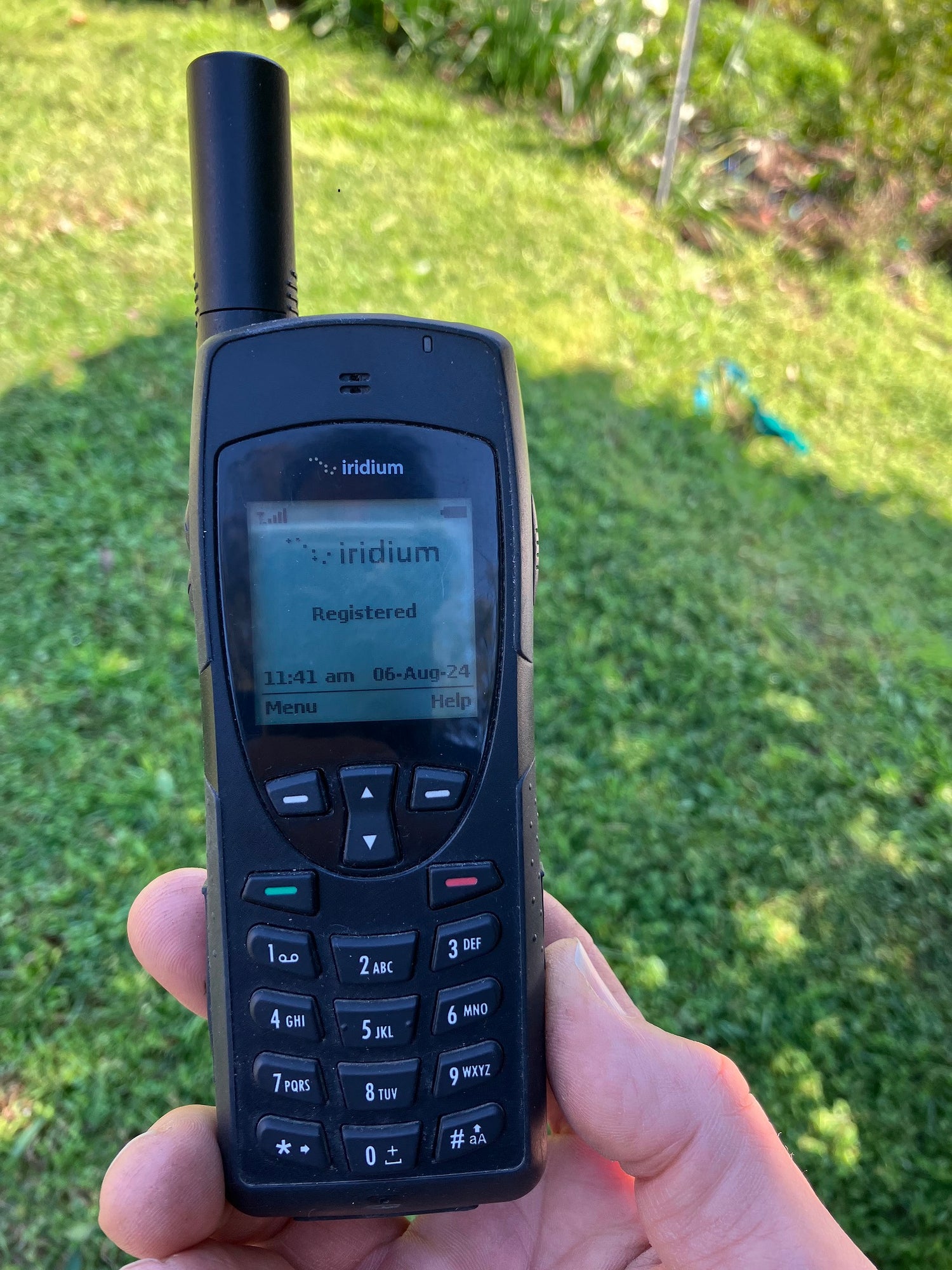 Iridium 9555 Satellite phone, 18mth warranty, ex hire