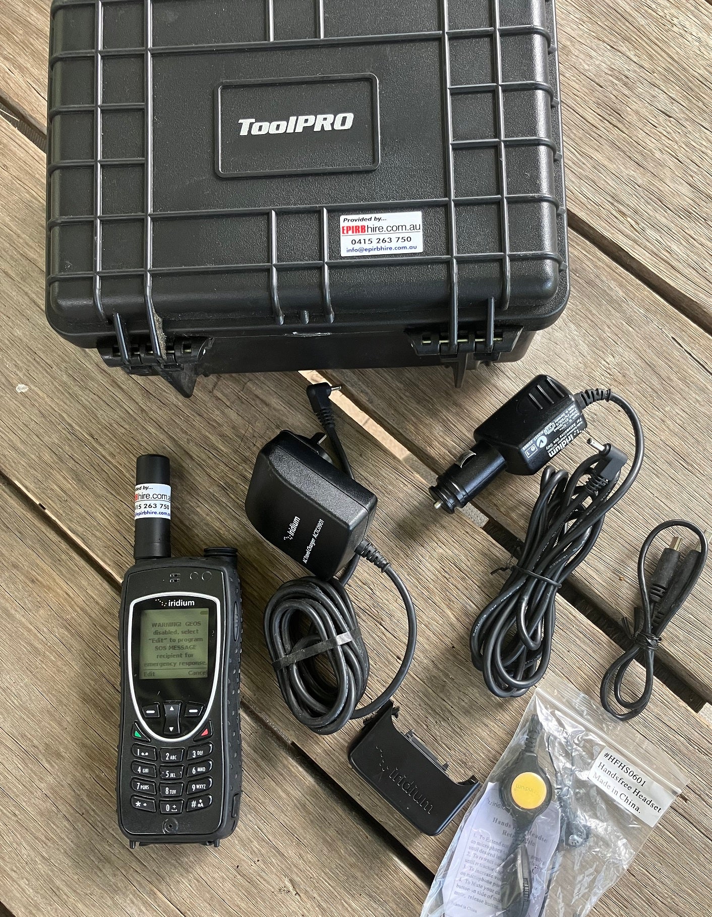 Iridium 9575 Satellite phone, Pre Winter Special - Save $900